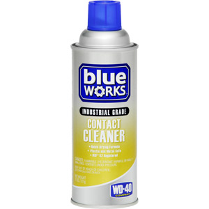 WD-40 110283 Blue Works&#153; Industrial Grade Contact Cleaner, 12/Cs.