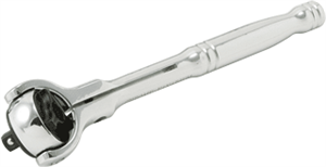 Titan 11066 1/4&#34; Round Flex Head Ratchet