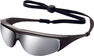 Willson 11150354 Millennia, Silver Mirror Lens Safety Glasses