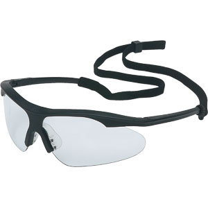 Sperian 11150500 Cruiser&#153; Safety Eyewear,Black, Clear