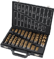 Titan 11170 170 Pc. Titanium Coated Drill Bit Set