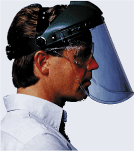 Willson 11340143 Complete Faceshield-Clear Proprionate Visor Willson 11340143 Complete Faceshield-Clear Proprionate Visor