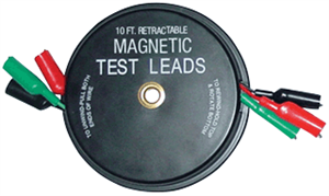 Kastar 1135 Magnetic Retractable Test Lead Set, 3&#39; x 10&#39;