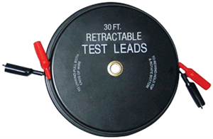 Kastar 1137 Retractable Test Lead Set, 2&#39;x30&#39; 