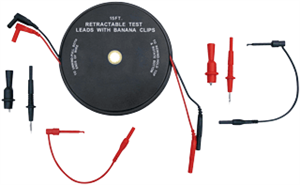 Kastar 1176 7 Pc. Retractable Test Lead Set