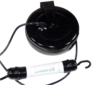 Central Tools 12010-00 Black Bounce Light w/ 40' Reel Central Tools 12010-00 Black Bounce Light w/ 40' Reel