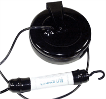 Central Tools 12010-00 Black Bounce Light w/ 40' Reel