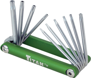 Titan 12710 Tamper Proof Star Key Set