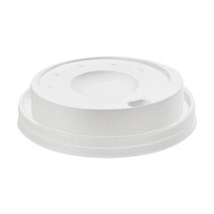 Dart 12EL White Cappuccino Lids, 1000/Cs.