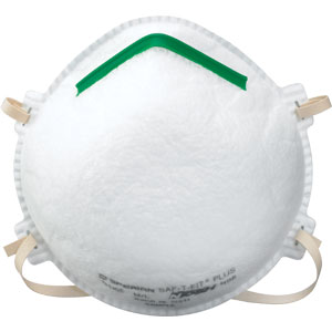 Sperian 14110389 SAF-T-FIT® Plus N95 Respirators, XL, 20/Box