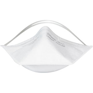 Sperian 14110451 HC-NB295F Flat Fold Surgical Respirators, 20/Bx.