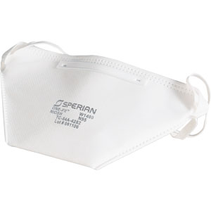 Sperian 14110452 W1400 N95 Flat Fold Particulate Respirators, 20/Bx.