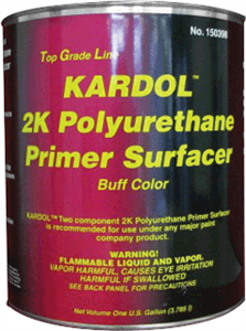 Kardol 150398 2K Polyurethane Primer/Surfacer Buff Gallon