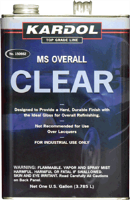 Kardol 150662 Overall MS Urethane Clearcoat, Gallon