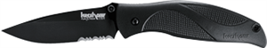 Kershaw Knives 1550ST Blackout Serrated Knife