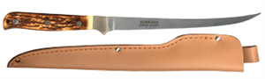 Schrade Knives 167UHCP 12" SteelHead Fillet Knife w/ Leather Sheath Schrade Knives 167UHCP 12" SteelHead Fillet Knife w/ Leather Sheath