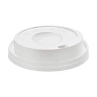 Dart 16EL White Cappuccino Lids, 1000/Cs.