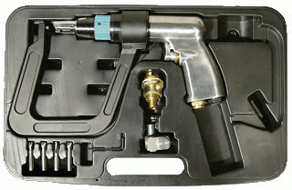 Astro Pneumatic 1756 Air Spot Drill with 5.5&quot; Deep Clamp Kit