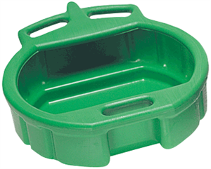 Lisle 17952 4.5 Gallon Oil Drain Pan, Green