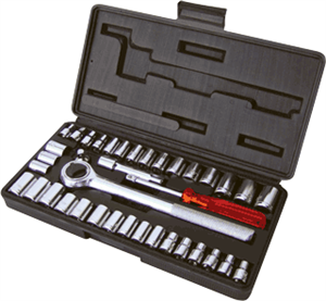 Titan 18196 40 Pc. Socket Set