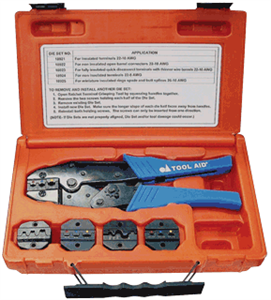 S &amp; G Tool Aid 18920 RATCHETING TERMINAL CRIMPING KIT