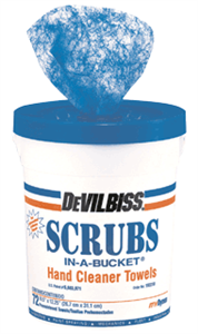 DeVilbiss 192218 Scrubs Hand Cleaner Towels