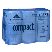 Georgia Pacific 19378 Compact® Coreless Bath Tissue, Two-Ply