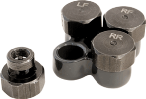 Lisle 19860 Tire Deflator Set for TPMS Valve Stems