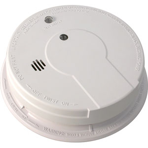 Kidde 21006378 120V AC Ionization Smoke Alarm w/ Battery Backup Kidde 21006378 120V AC Ionization Smoke Alarm w/ Battery Backup