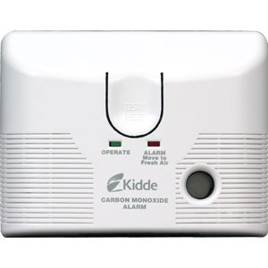 Kidde 21006462 AC/DC CO Alarm w/Theft Deterrent, 6 Pack