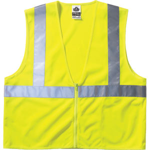 Ergodyne 21055 GloWear&reg; 8210Z Class 2 Economy Safety Vest, L/XL