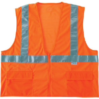 Ergodyne 21127 GloWear® 8220Z Class 2 Standard Vest Lime, 2XL - 3XL