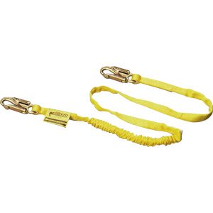 Sperian 219WRS/6FTYL Miller Manyard&reg; Shock-Absorbing Lanyard, Rebar