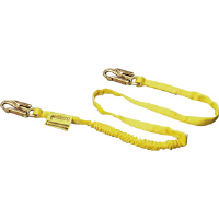 Sperian 216WLS/6FTYL Miller Manyard® Shock-Absorbing Lanyard, Snap