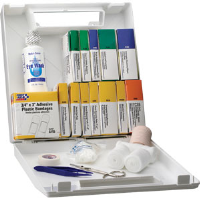 First Aid Only 225-U/FAO 50-Person, 196-Piece Kit (Plastic)
