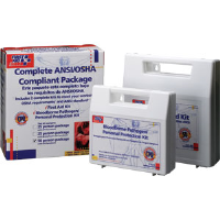 First Aid Only 228-CP 50-Person OSHA/ANSI Bloodborne Pathogen Kit w/CPR Shield