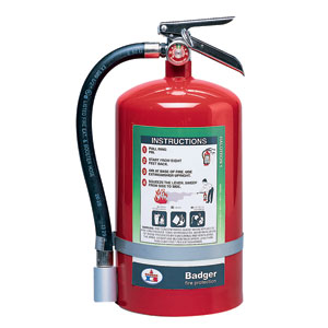 Badger 23082 11 lb Halotron I Fire Extinguisher w/Wall Hook