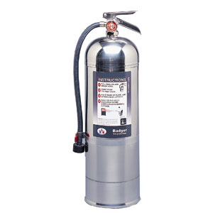 Badger 23171 2-1/2 Gal Wet Chemical Extinguisher w/Wall Hook Badger 23171 2-1/2 Gal Wet Chemical Extinguisher w/Wall Hook