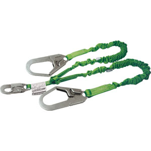 Sperian 231M/6FTGN Miller Manyard&reg; II Shock-Absorbing Lanyard,2-Leg