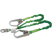 Sperian 231M/6FTGN Miller Manyard® II Shock-Absorbing Lanyard,2-Leg