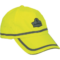 Ergodyne 23239 GloWear® 8930 Hi-Vis Baseball Cap, Vented Mesh, Lime