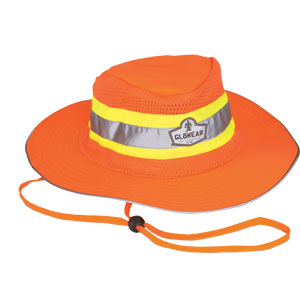 Ergodyne 23258 GloWear&reg; 8935 Hi-Vis Ranger Hat Orange, L-XL