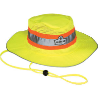 Ergodyne 23259 GloWear® 8935 Hi-Vis Ranger Hat Lime, S-M