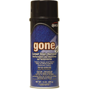Quest Chemical 246 Gone Carpet Stain Remover, 16 oz, 12/Case Quest Chemical 246 Gone Carpet Stain Remover, 16 oz, 12/Case