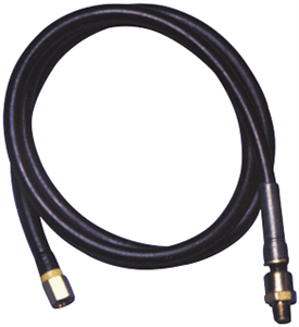 Amflo 25L-24BD Swivel End Lead-In Hose, 1/4&#34; x 24&#34;