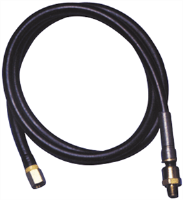 Amflo 25L-24BD Swivel End Lead-In Hose, 1/4" x 24"