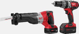 Milwaukee 2602-22P M18&#153L Hammer Drill w/ Sawzall