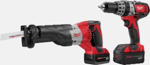 Milwaukee 2602-22P M18™L Hammer Drill w/ Sawzall