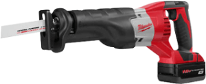 Milwaukee 2620-22 M18™L Cordless Sawzall® Recip Saw Tool Kit