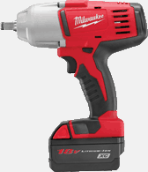 Milwaukee 2663-22 M18&#153L 1/2&#34; High Torque Impact Wrench Kit